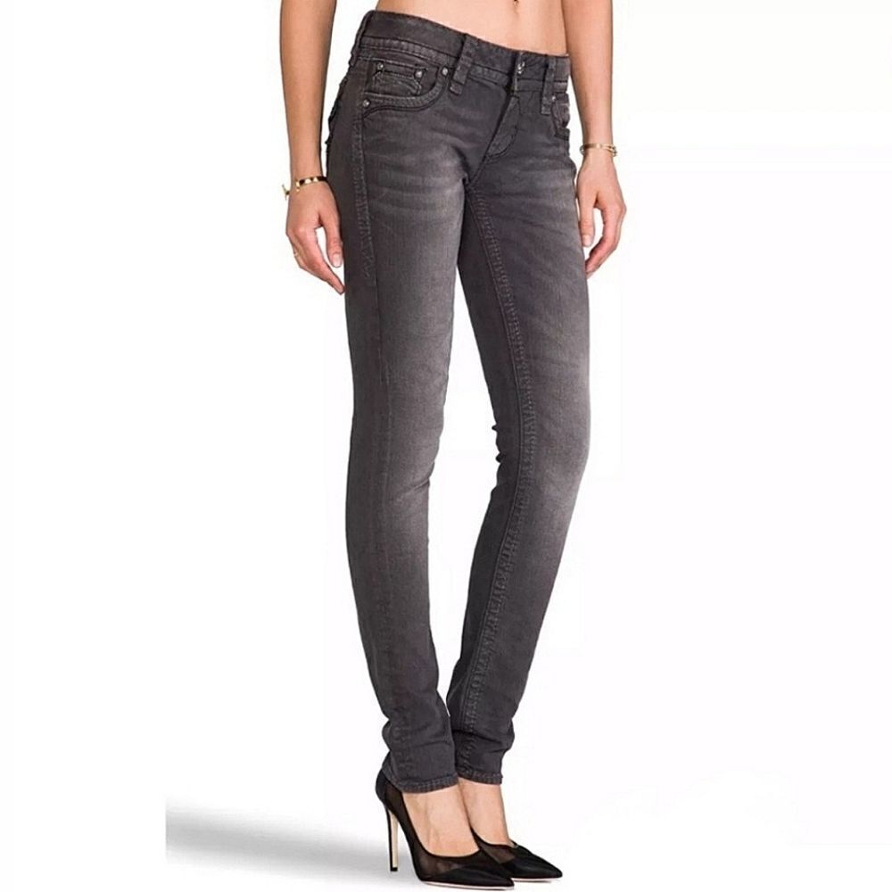 Rock Revival Betty Easy Skinny Gray Denim Jeans